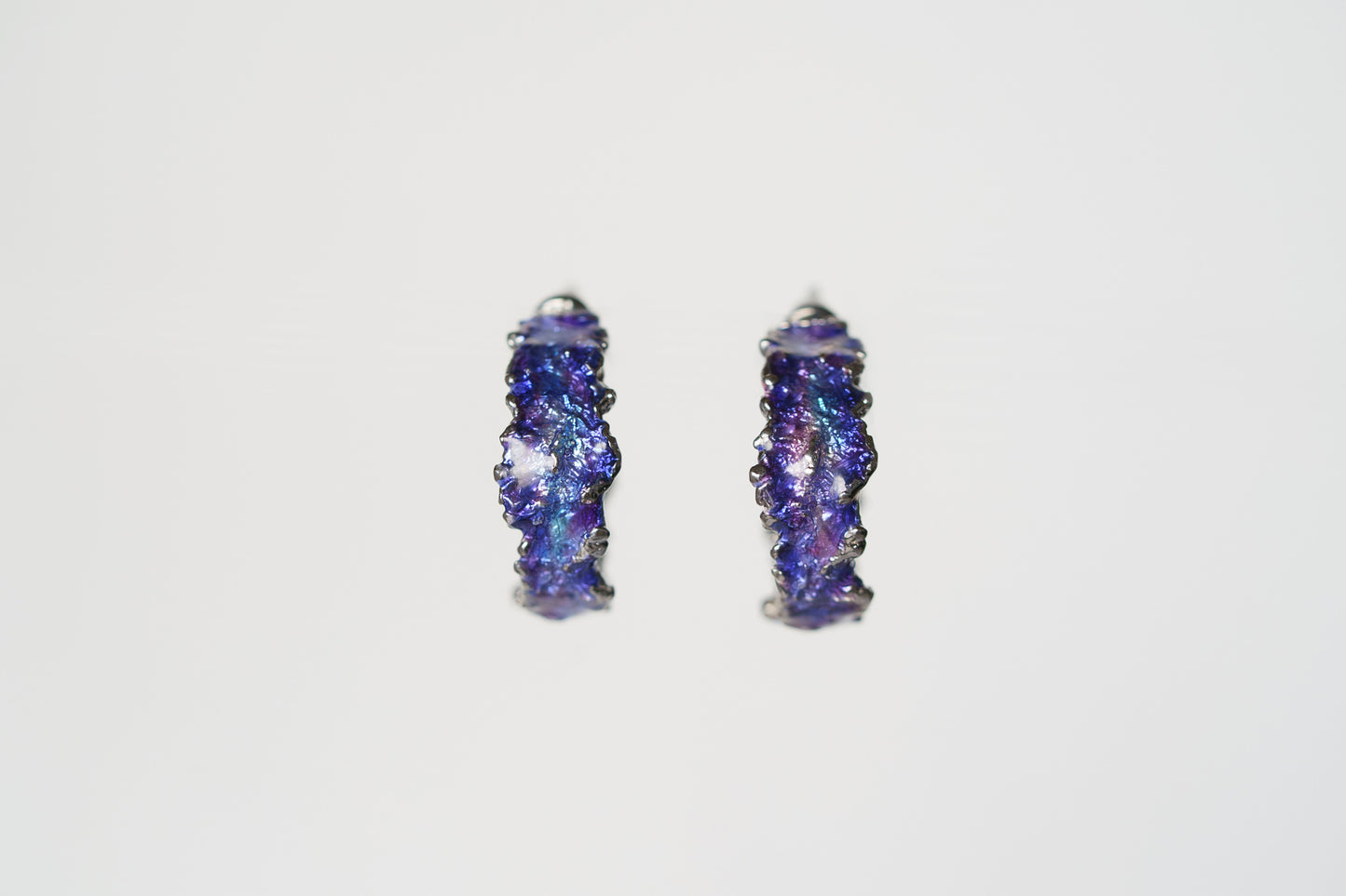 Сережки-конго «Всесвіт» (6/20 мм)