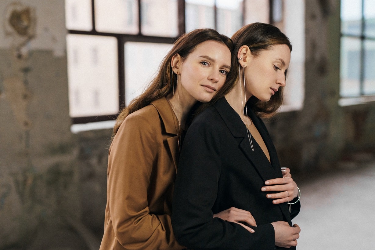 Кафф «Зв'язок» (сережка-пусет "Куля" (3 мм) для другого вушка в комплекті)