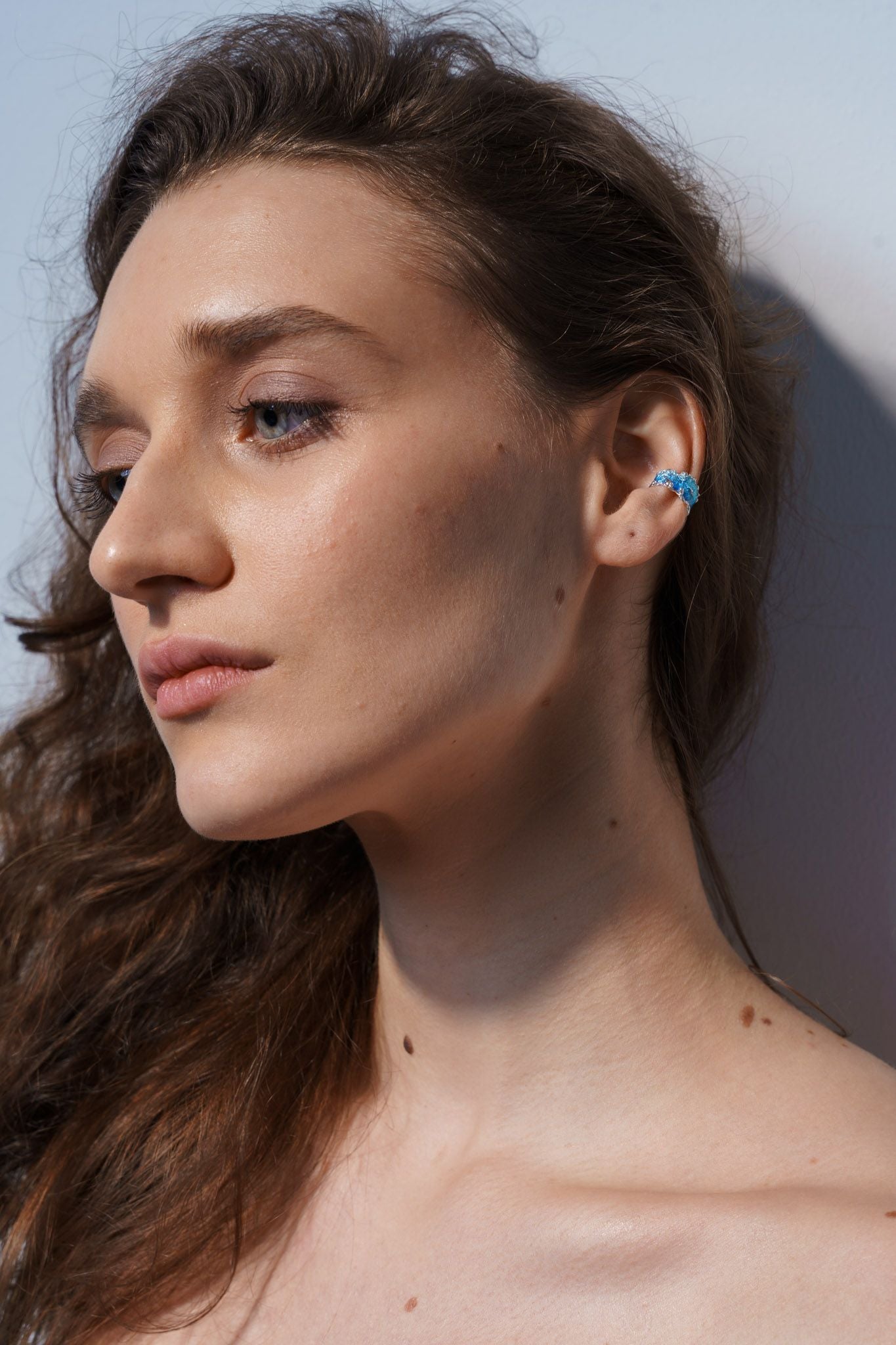 Кафф «Хвиля» (6 мм) синій