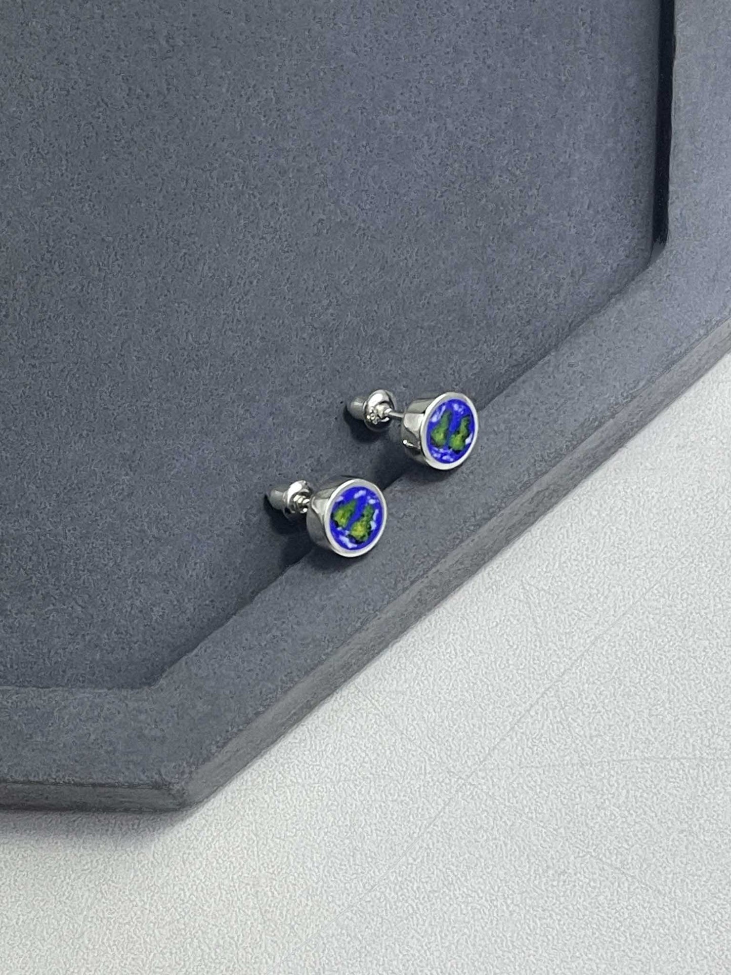 Сережки «Моя Планета» (8 мм)