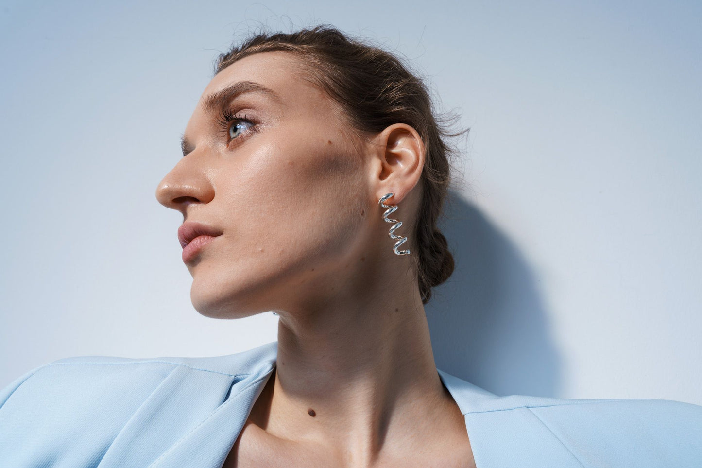 Сережки «Висхідний шлях» менші довгі