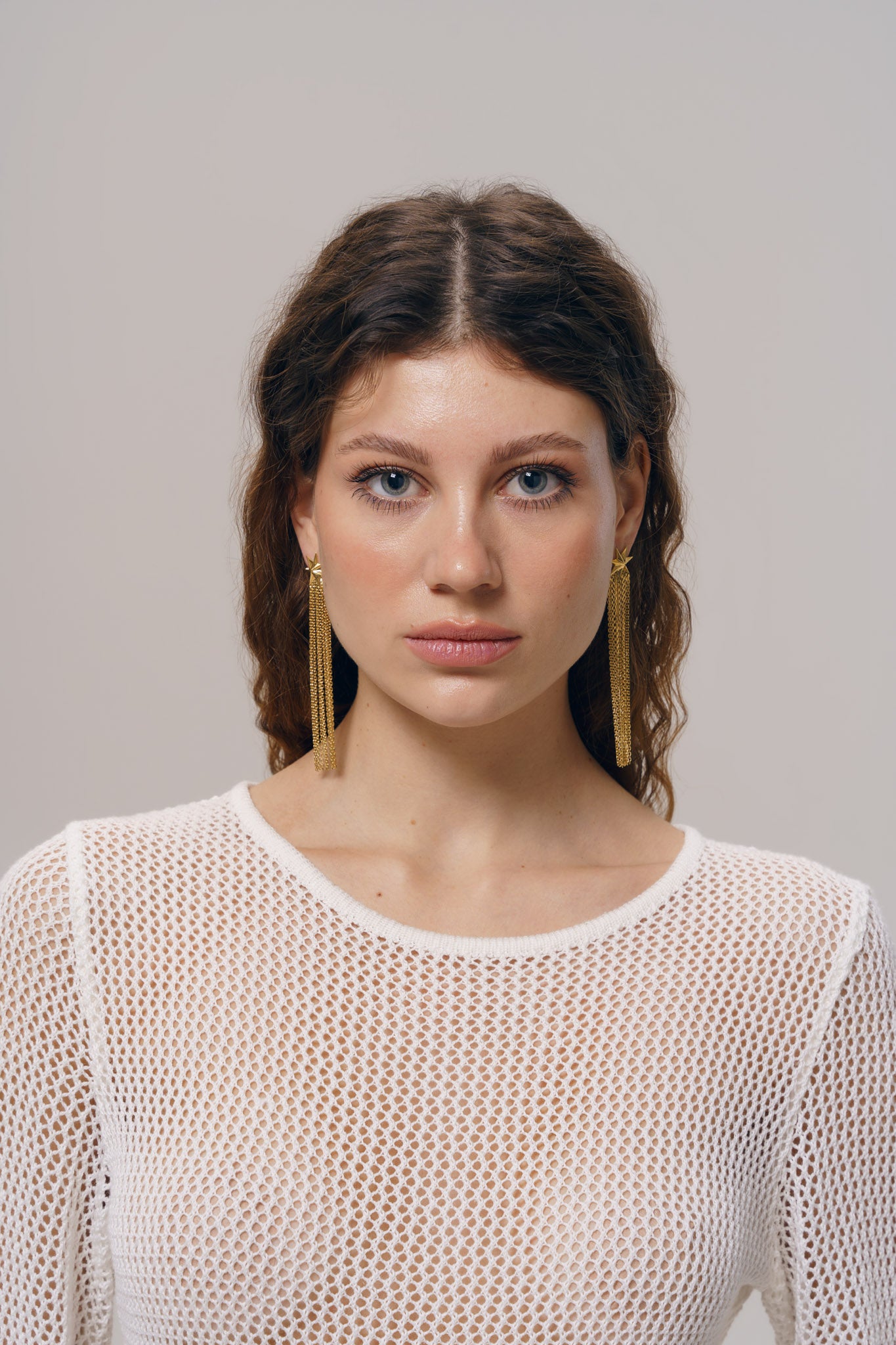 Сережки «Комета» («хвіст» комети 80 мм)