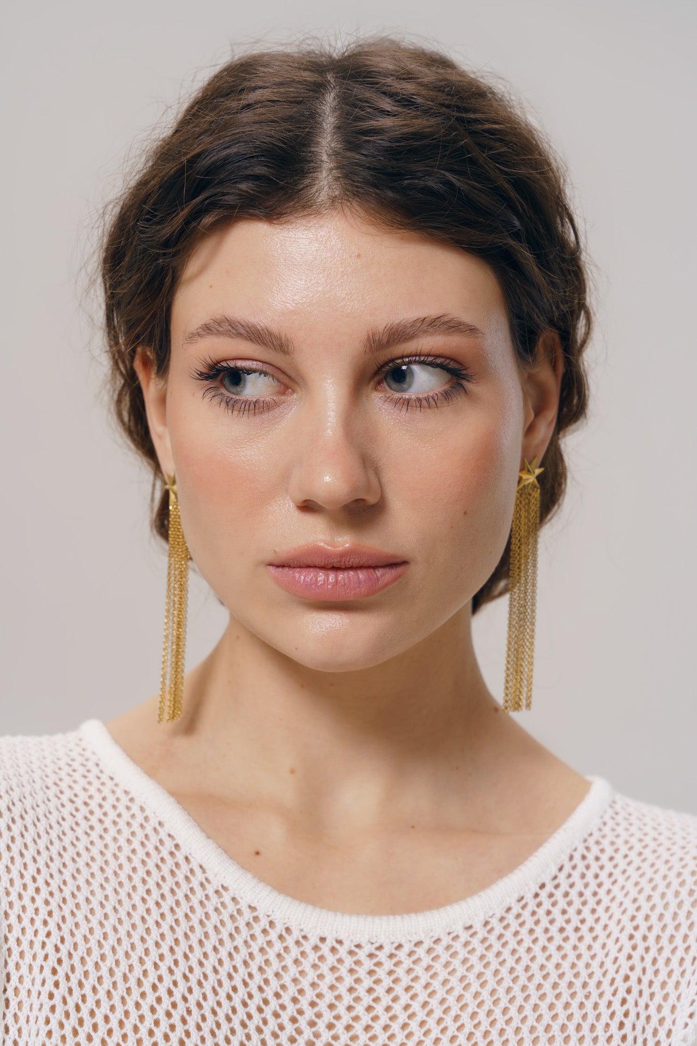 Сережки «Комета» («хвіст» комети 80 мм)