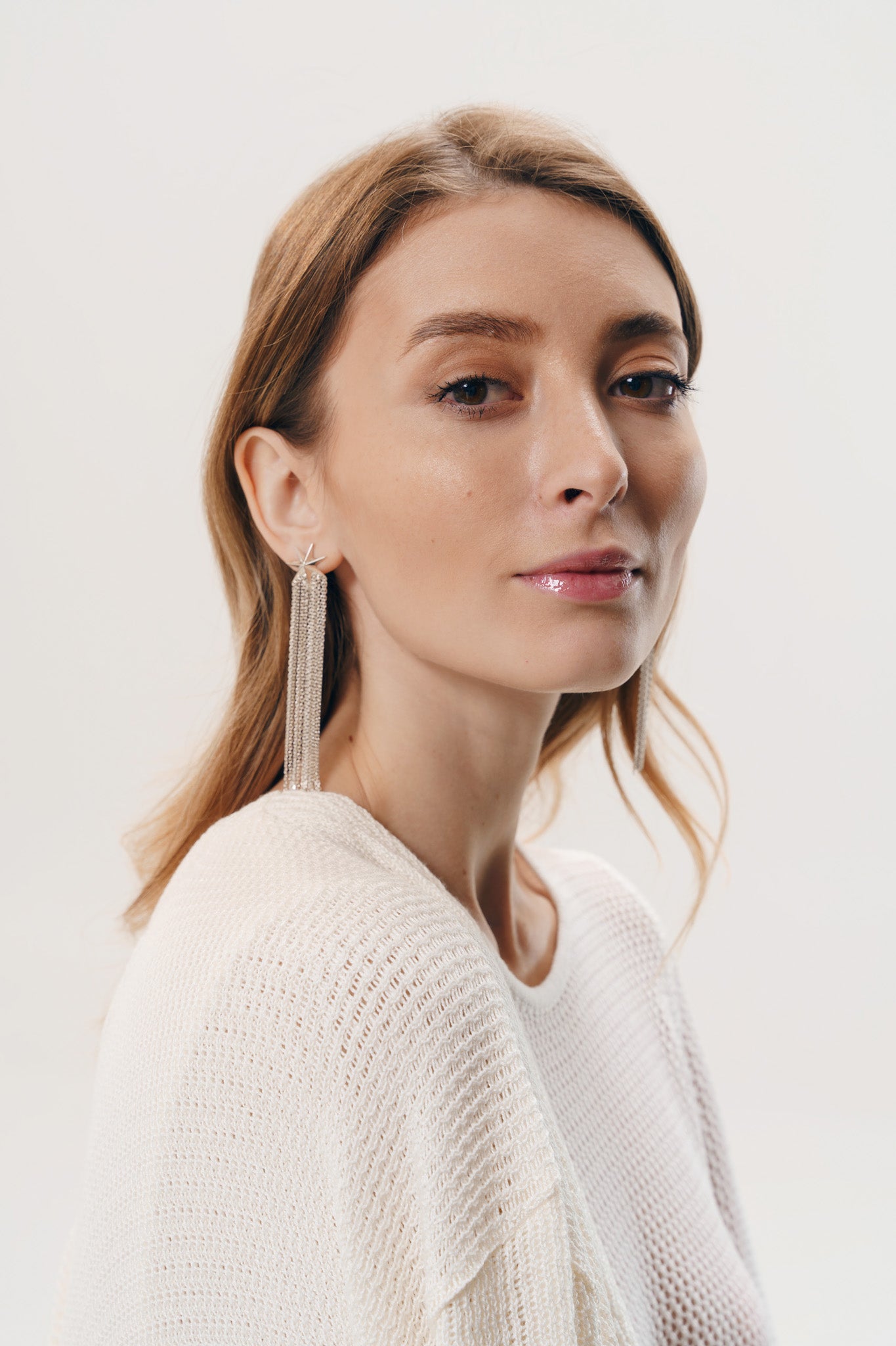 Сережки «Комета» («хвіст» комети 80 мм)