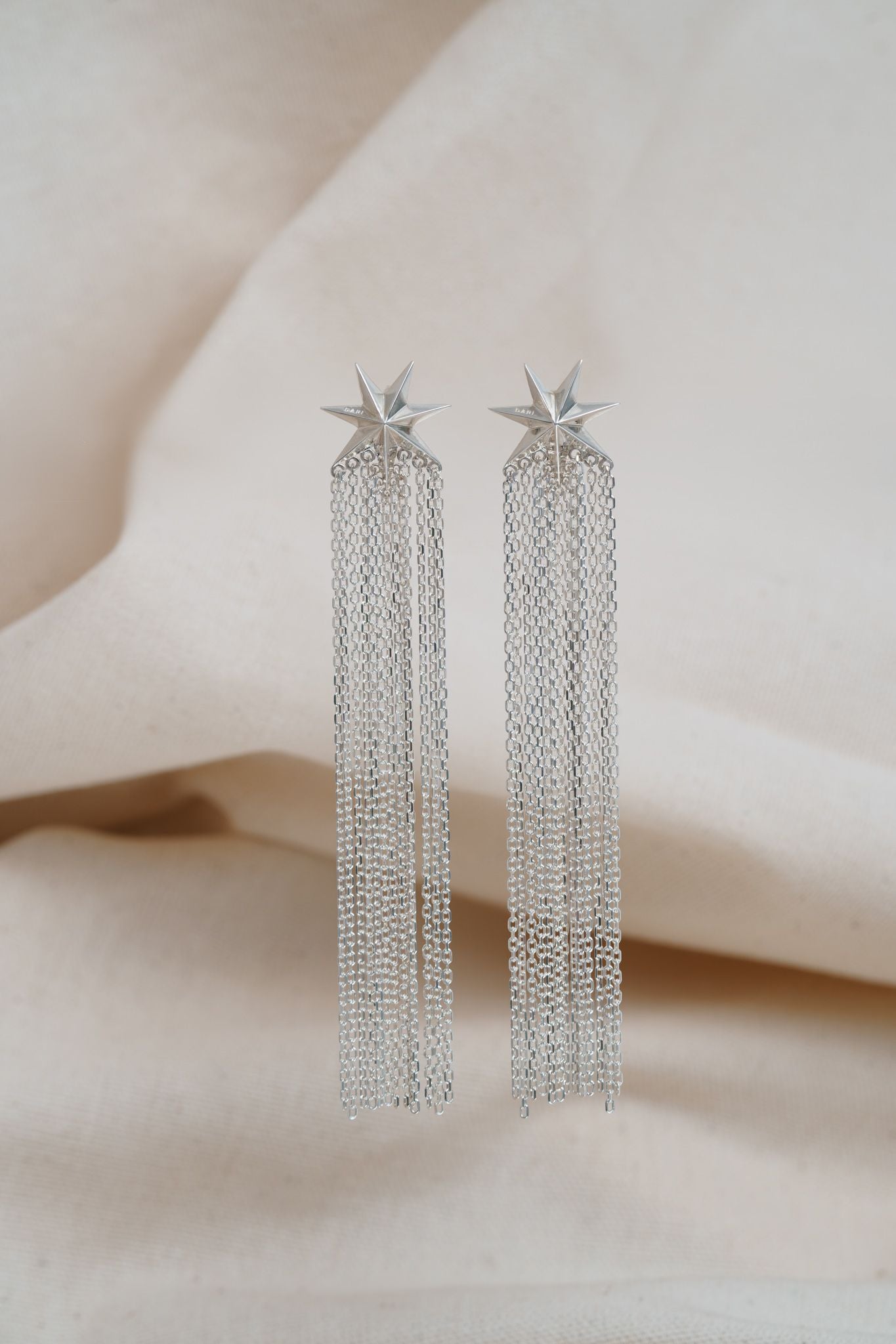 Сережки «Комета» («хвіст» комети 80 мм)