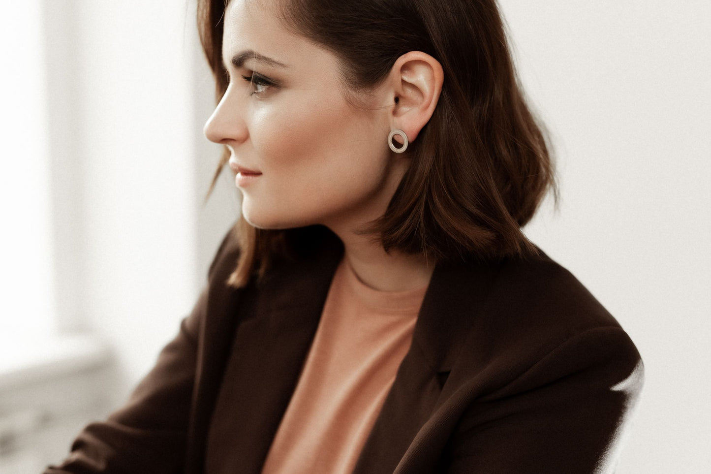 Сережки «Циклічність» (17 мм)