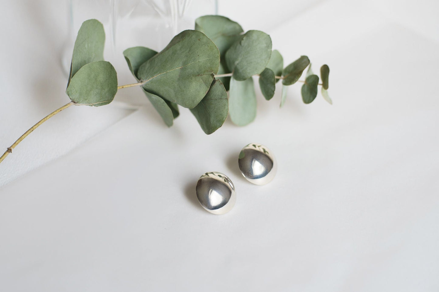 Сережки «Півсфера»