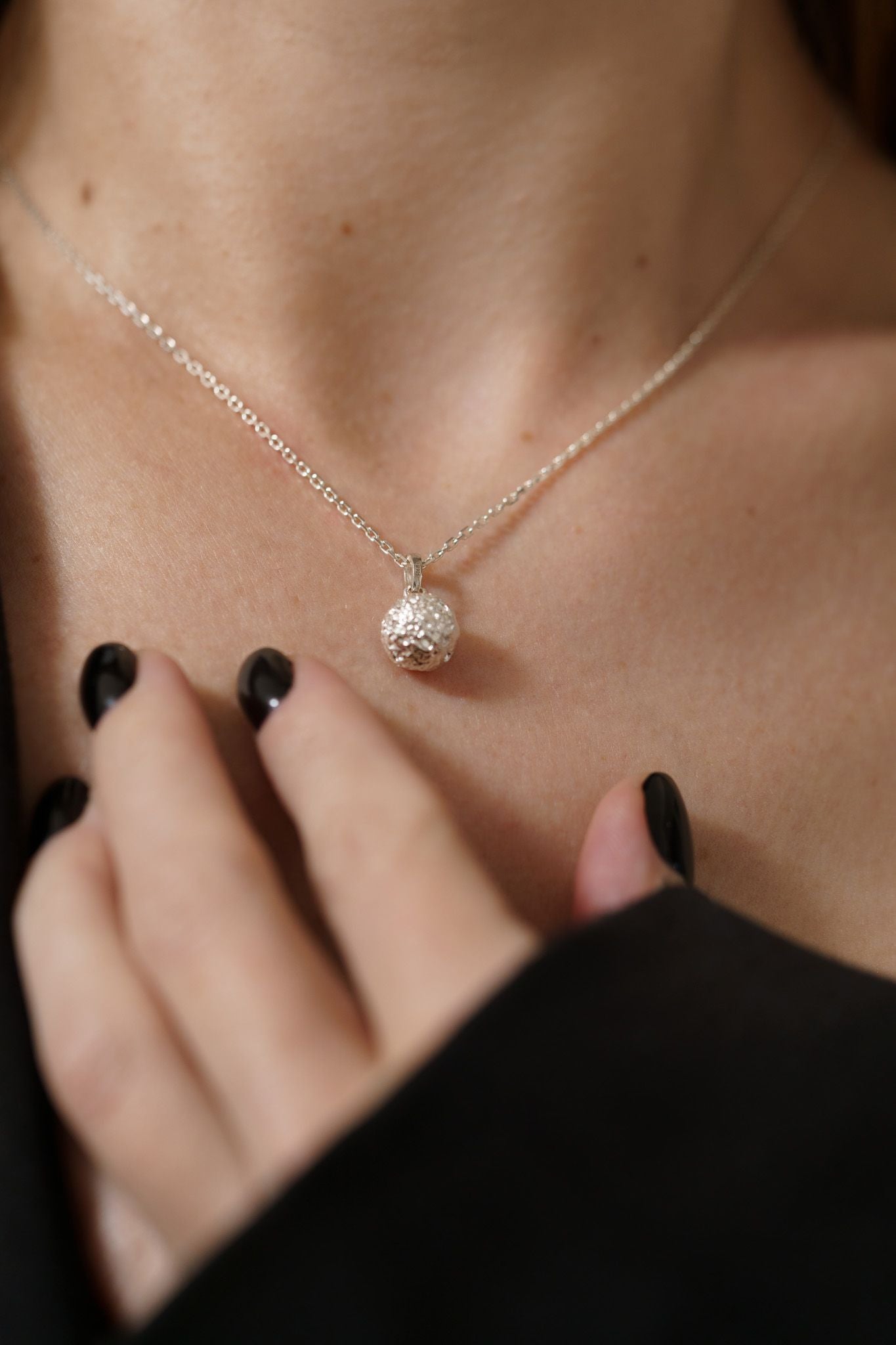 Кулон «Повний місяць» (9 мм)