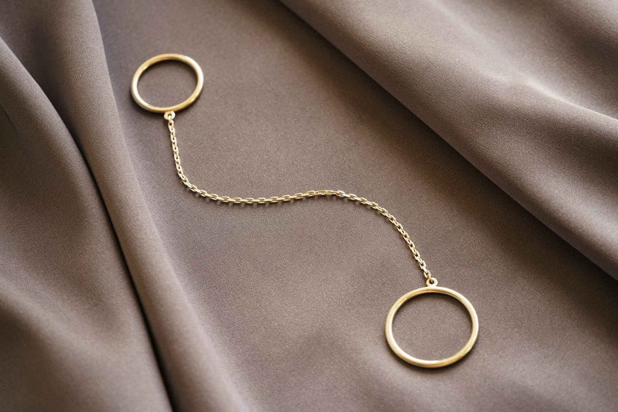 Каблучки «Зв'язок» (ланцюжок 8,5 см)