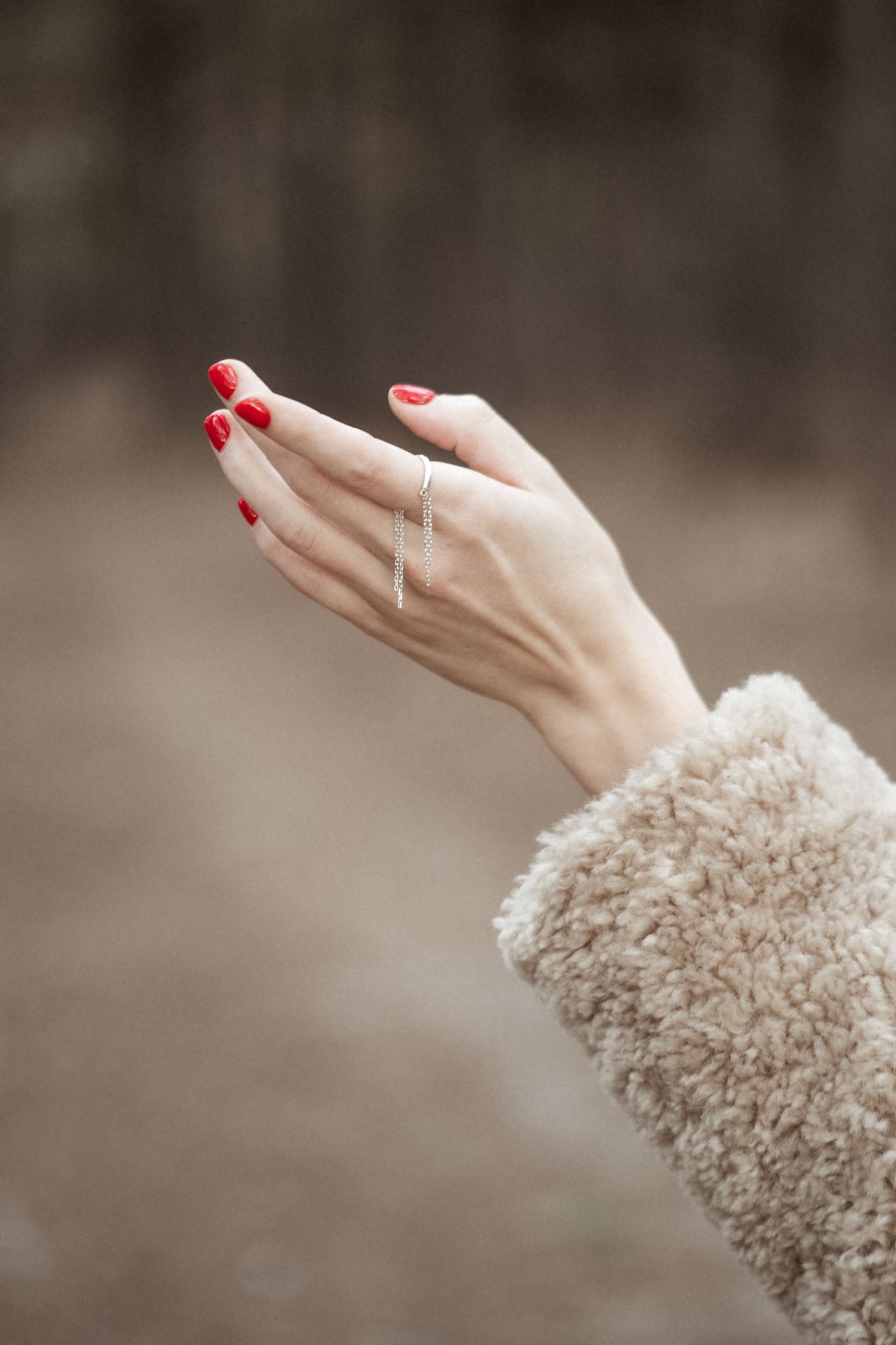 Каблучка «Чотири cтруни» (2,5 см)