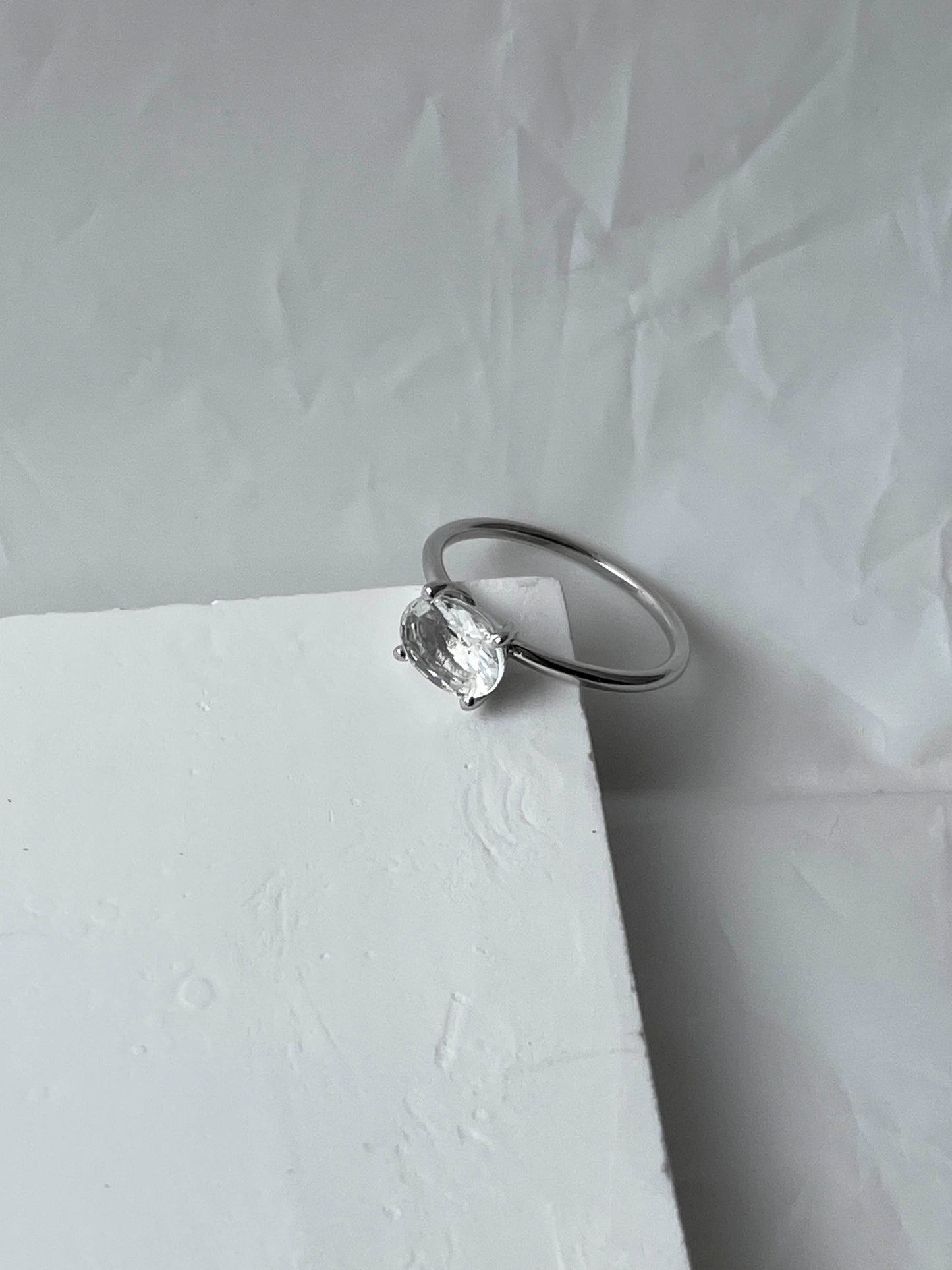 Каблучка «Блиск» (камінчик 6*8 мм)