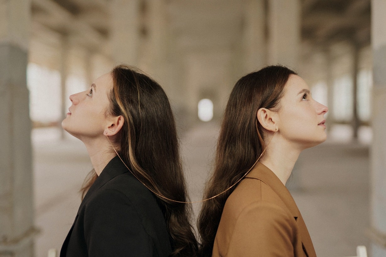 Сережки-пусети «Зв'язок» (55 см)