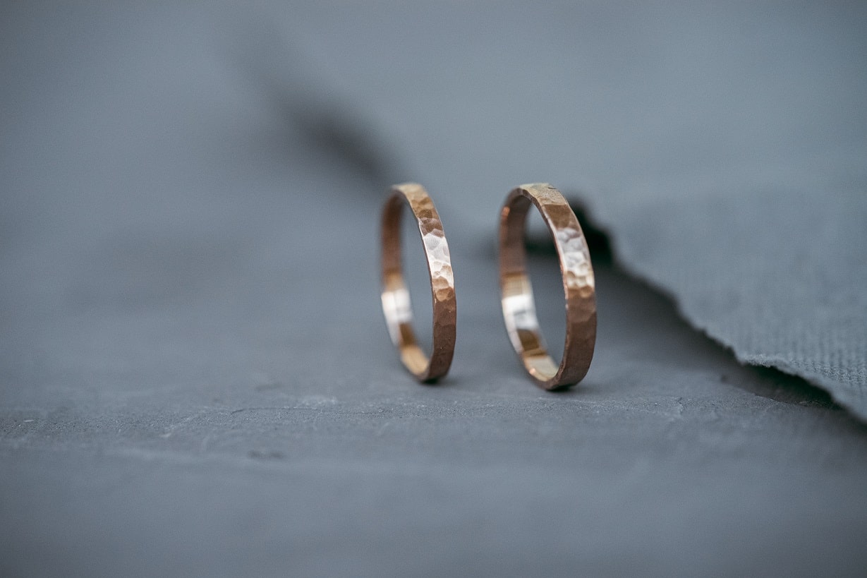 Обручка «Симпл» (3 мм) кована