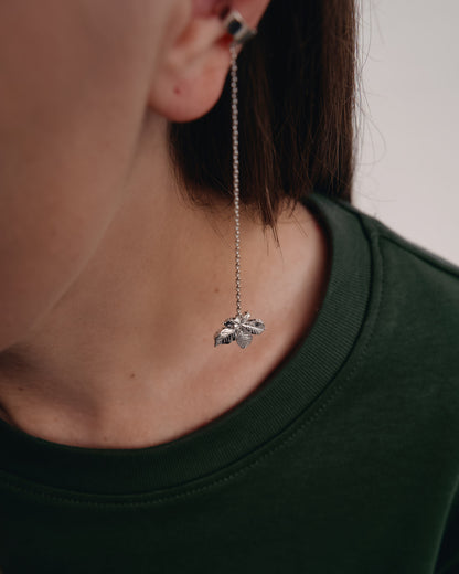 Кафф «Лист каштану» (15 мм) світлий