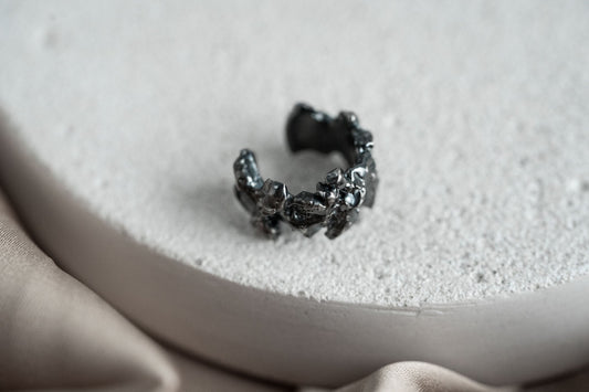 Кафф «Пояс астероїдів» з чорнінням