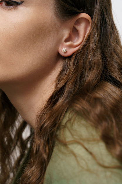 Сережки «Горіх каштану» світлі