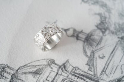 Каблучка «Київські каштани» світла (10 мм)