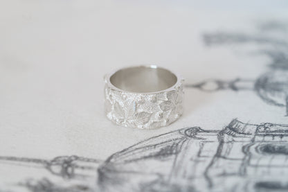 Каблучка «Київські каштани» світла (10 мм)