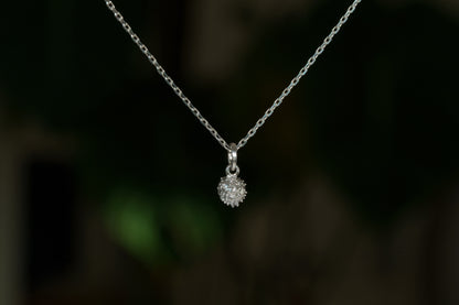 Кулон «Горіх каштану» світлий