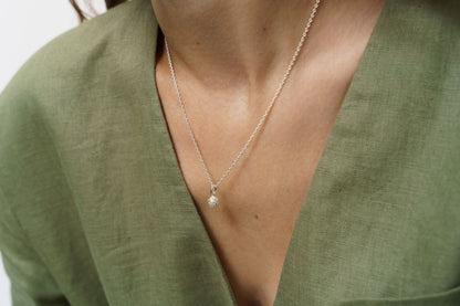 Кулон «Горіх каштану» світлий