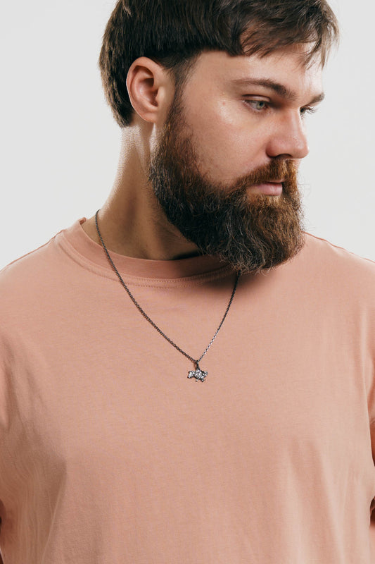 Кулон «Єдина» рельєфний з чорнінням