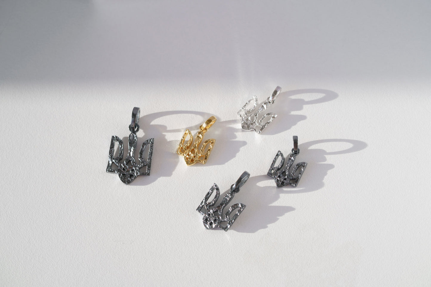 Кулон «Тризуб» рельєфний