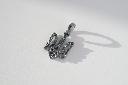 Кулон «Тризуб» рельєфний