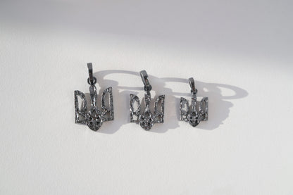 Кулон «Тризуб» рельєфний