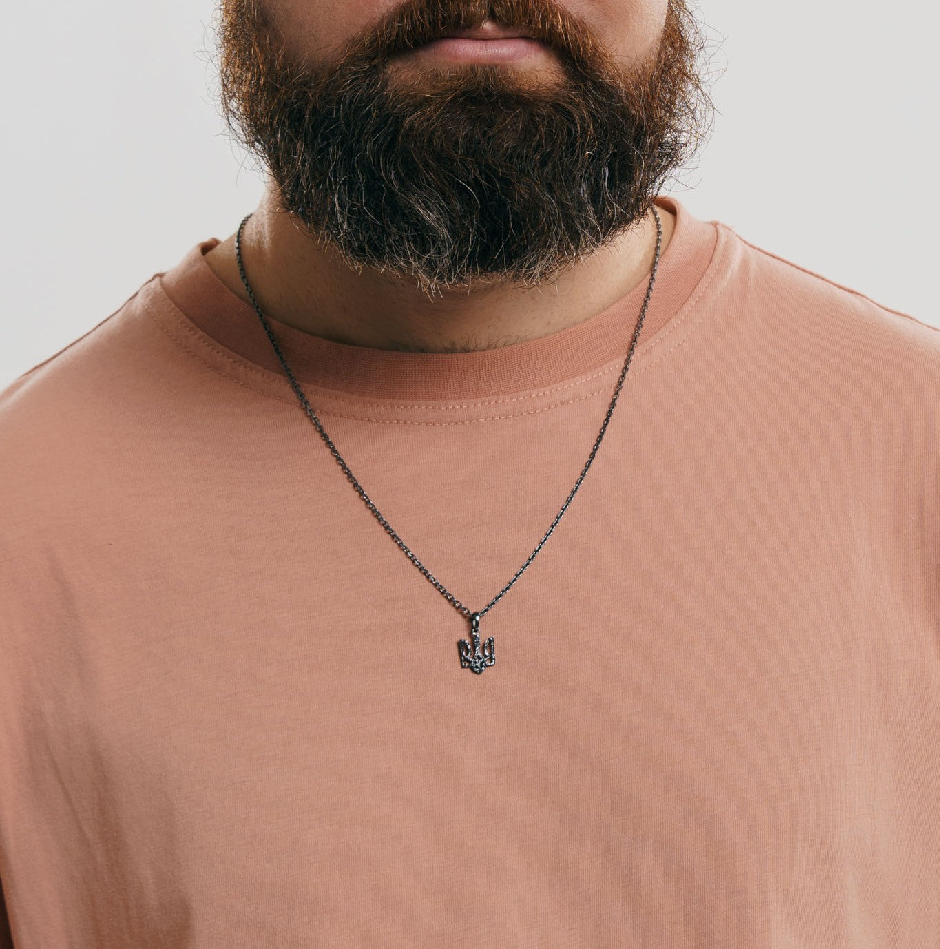 Кулон «Тризуб» рельєфний