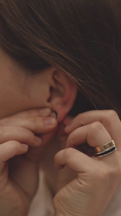 Сережки «Циклічність» (17 мм)