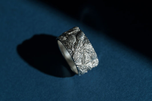 Каблучка «Карпатська смерека» світла (10 мм)