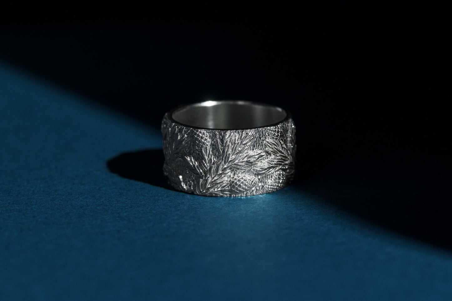 Каблучка «Карпатська смерека» світла (10 мм)