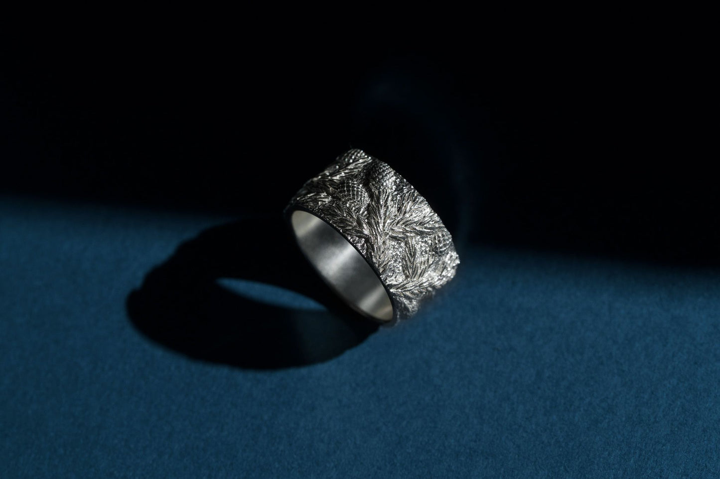 Каблучка «Карпатська смерека» світла (10 мм)