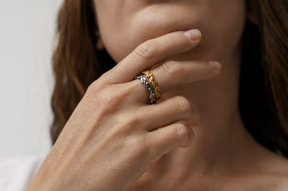 Каблучка «Львівська кава» світла (4 мм)