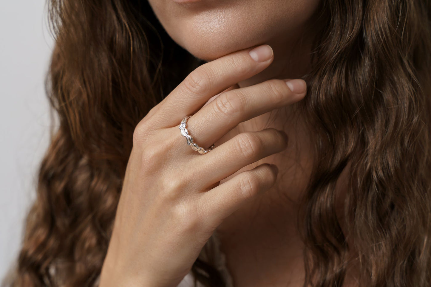 Каблучка «Львівська кава» світла (4 мм)