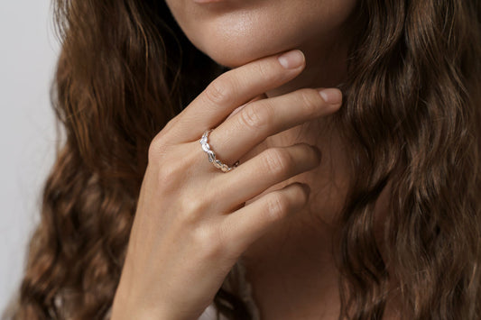 Каблучка «Львівська кава» світла (4 мм)