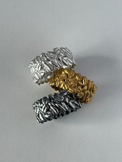 Каблучка «Львівська кава» з чорнінням (9 мм)