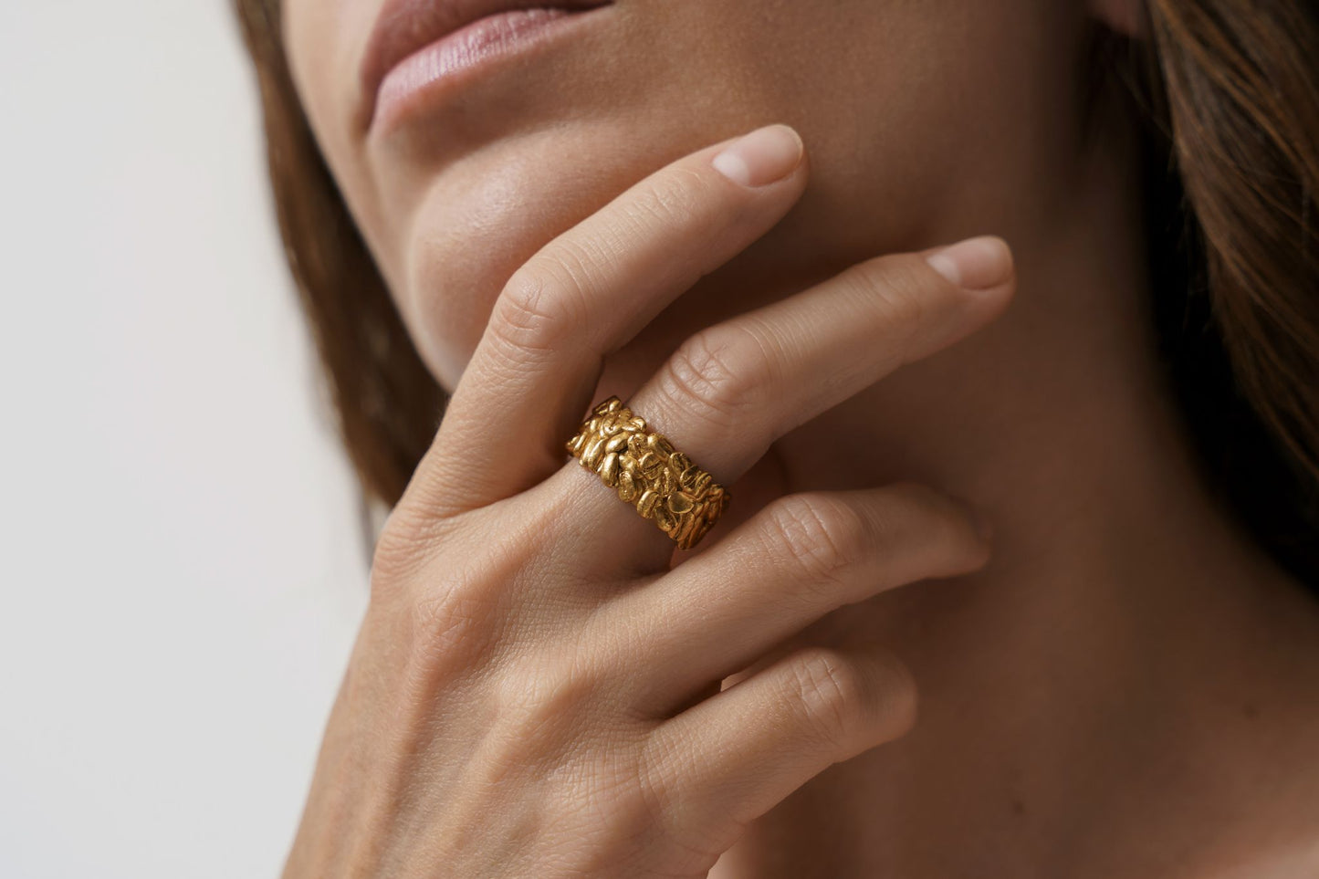 Каблучка «Львівська кава» світла (9 мм)