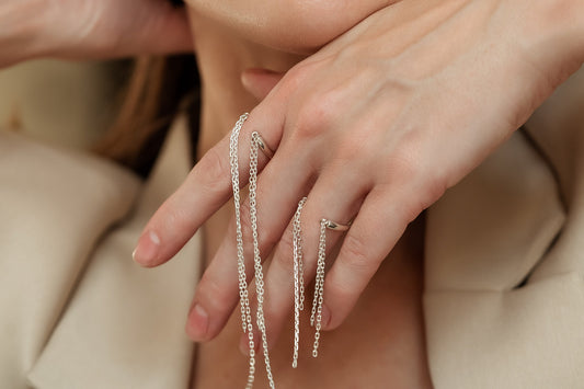 Каблучка «Чотири cтруни» (9,5 см)